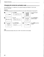 Preview for 38 page of Panasonic KX-F555 Operating Instructions Manual