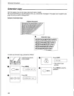 Preview for 44 page of Panasonic KX-F555 Operating Instructions Manual