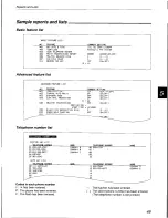 Preview for 49 page of Panasonic KX-F555 Operating Instructions Manual