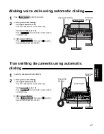 Preview for 27 page of Panasonic KX-F580 Operating Instructions Manual