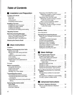 Preview for 4 page of Panasonic KX-F700 Operating Instructions Manual