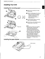 Предварительный просмотр 9 страницы Panasonic KX-F700 Operating Instructions Manual