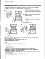 Preview for 10 page of Panasonic KX-F700 Operating Instructions Manual