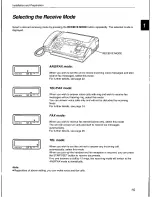 Предварительный просмотр 15 страницы Panasonic KX-F700 Operating Instructions Manual