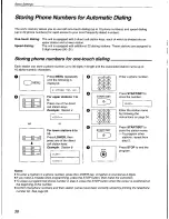 Preview for 38 page of Panasonic KX-F700C Operating Instructions Manual