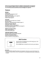 Preview for 3 page of Panasonic KX-F750 Operating Instructions Manual