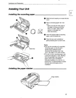 Preview for 9 page of Panasonic KX-F750 Operating Instructions Manual