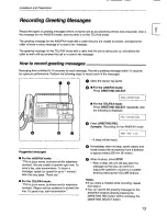 Preview for 13 page of Panasonic KX-F750 Operating Instructions Manual