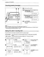 Preview for 14 page of Panasonic KX-F750 Operating Instructions Manual