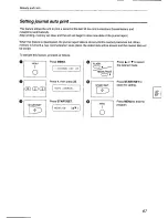 Предварительный просмотр 67 страницы Panasonic KX-F755 Operating Instructions Manual