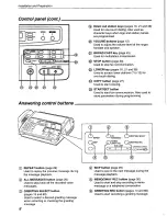 Preview for 8 page of Panasonic KX-F850 Operating Instructions Manual