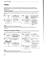 Preview for 40 page of Panasonic KX-F850 Operating Instructions Manual