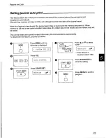 Preview for 75 page of Panasonic KX-F850 Operating Instructions Manual