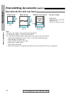 Preview for 20 page of Panasonic KX-F880 Operating Instructions Manual