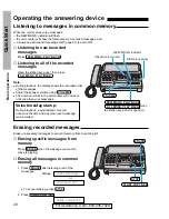 Preview for 26 page of Panasonic KX-F880 Operating Instructions Manual