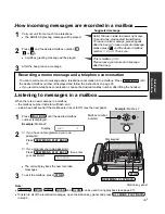 Preview for 47 page of Panasonic KX-F880 Operating Instructions Manual