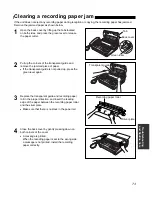 Preview for 73 page of Panasonic KX-F880 Operating Instructions Manual