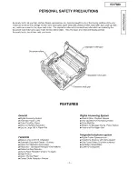 Preview for 7 page of Panasonic KX-F880 Service Manual