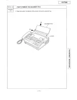 Preview for 117 page of Panasonic KX-F880 Service Manual