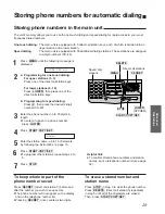 Preview for 29 page of Panasonic KX-F900 Operating Instructions Manual