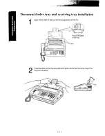 Предварительный просмотр 20 страницы Panasonic KX-F95BA Operating Instructions Manual