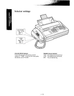 Предварительный просмотр 22 страницы Panasonic KX-F95BA Operating Instructions Manual