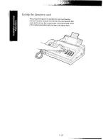 Предварительный просмотр 40 страницы Panasonic KX-F95BA Operating Instructions Manual