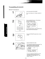 Предварительный просмотр 44 страницы Panasonic KX-F95BA Operating Instructions Manual