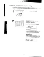 Предварительный просмотр 46 страницы Panasonic KX-F95BA Operating Instructions Manual