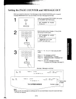 Предварительный просмотр 49 страницы Panasonic KX-F95BA Operating Instructions Manual