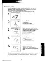 Предварительный просмотр 67 страницы Panasonic KX-F95BA Operating Instructions Manual