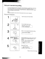 Предварительный просмотр 69 страницы Panasonic KX-F95BA Operating Instructions Manual