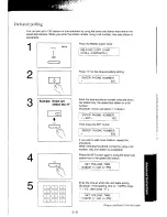 Предварительный просмотр 71 страницы Panasonic KX-F95BA Operating Instructions Manual