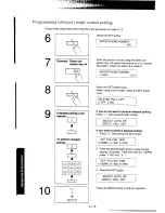 Предварительный просмотр 76 страницы Panasonic KX-F95BA Operating Instructions Manual