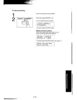 Предварительный просмотр 81 страницы Panasonic KX-F95BA Operating Instructions Manual