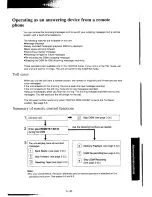 Предварительный просмотр 91 страницы Panasonic KX-F95BA Operating Instructions Manual