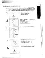 Предварительный просмотр 105 страницы Panasonic KX-F95BA Operating Instructions Manual