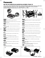 Panasonic KX-FA101 Tray Module Installation Manual preview