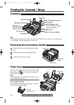 Preview for 10 page of Panasonic KX-FA50 Operating Instructions Manual