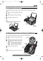 Preview for 63 page of Panasonic KX-FA50 Operating Instructions Manual