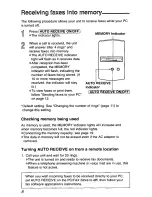 Предварительный просмотр 8 страницы Panasonic KX-FB40 Operating Instructions Manual