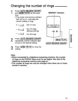 Предварительный просмотр 11 страницы Panasonic KX-FB40 Operating Instructions Manual