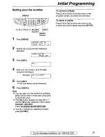 Preview for 31 page of Panasonic KX-FB421 Operating Instuctions