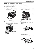 Preview for 11 page of Panasonic KX-FB422CX Operating Instructions Manual