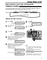 Предварительный просмотр 17 страницы Panasonic KX-FC175AL Operating Instructions Manual