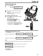 Предварительный просмотр 35 страницы Panasonic KX-FC175AL Operating Instructions Manual