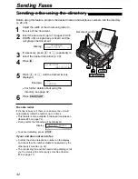 Предварительный просмотр 42 страницы Panasonic KX-FC175AL Operating Instructions Manual