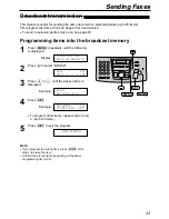 Предварительный просмотр 43 страницы Panasonic KX-FC175AL Operating Instructions Manual