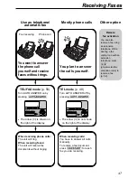 Preview for 47 page of Panasonic KX-FC175AL Operating Instructions Manual