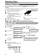 Предварительный просмотр 52 страницы Panasonic KX-FC175AL Operating Instructions Manual